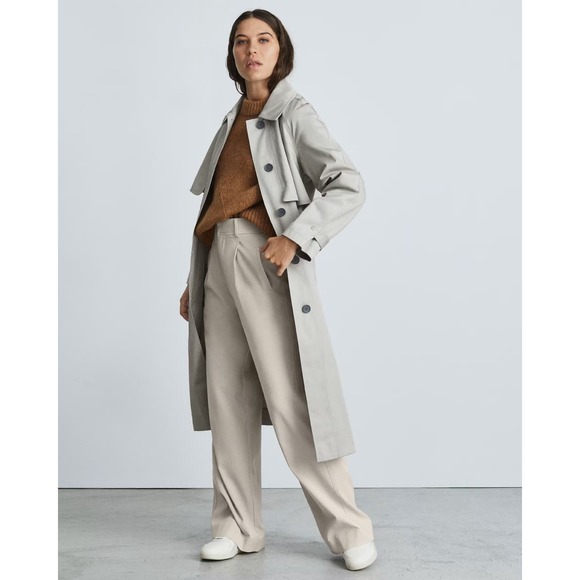 Everlane Pants - Everlane The Way-High Drape Pants Sandstone Size 8 Short NWT